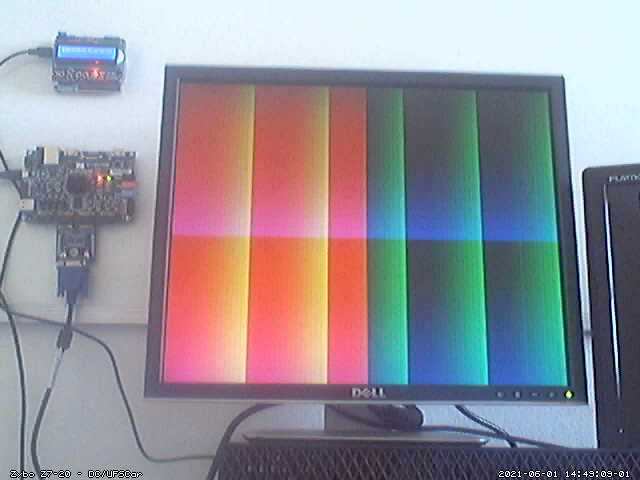 Quadro inicial do framebuffer