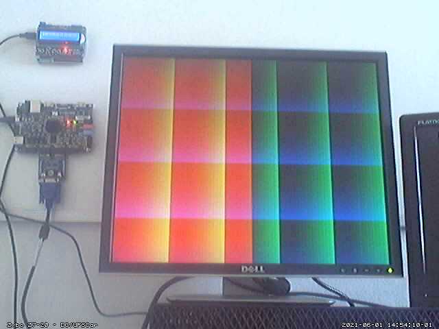Quadro do framebuffer após iterações